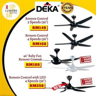 DEKA REMOTE CONTROL CEILING FAN