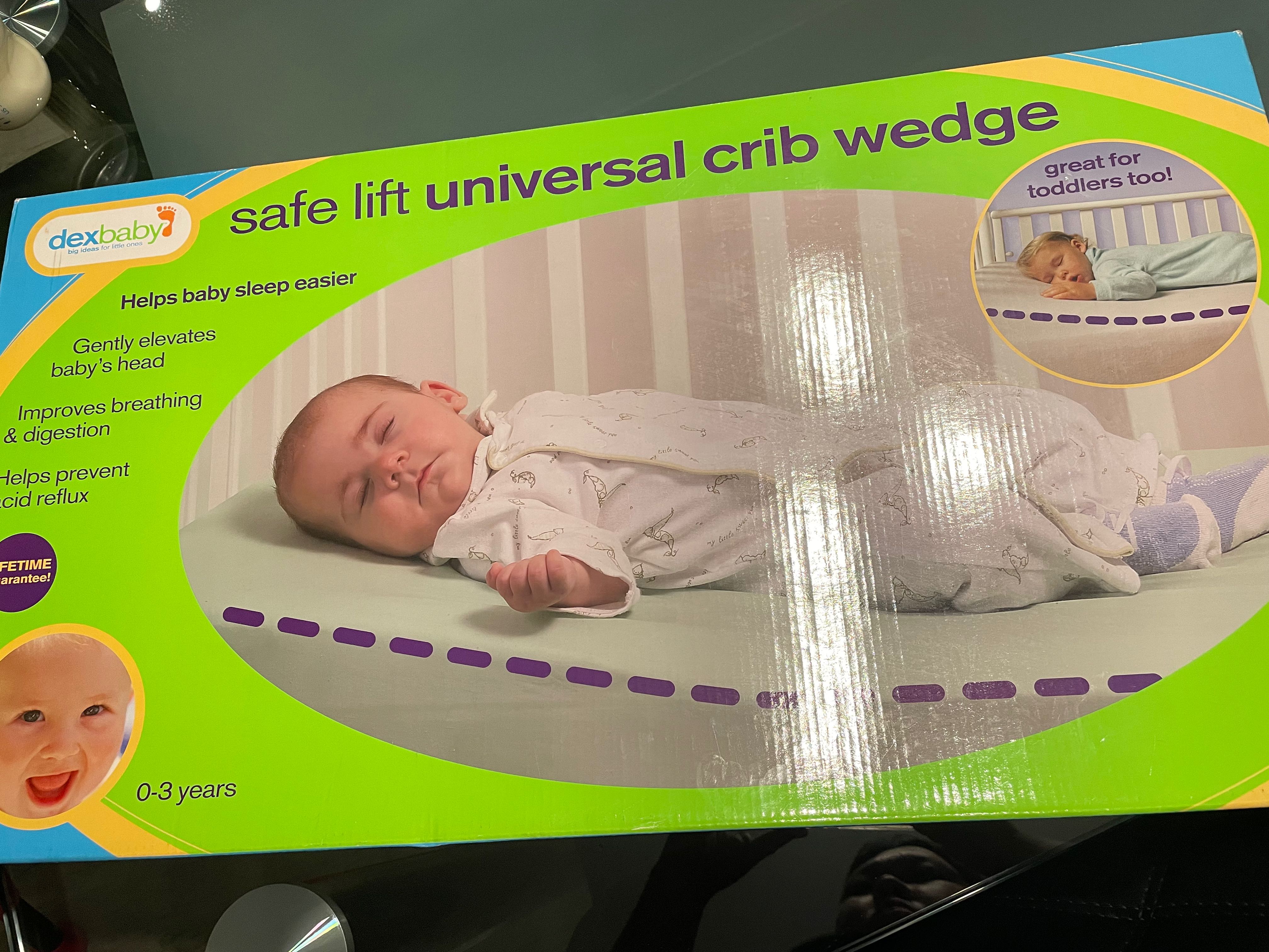 DexBaby Safe Lift Universal Crib Wedge Babies Kids Baby
