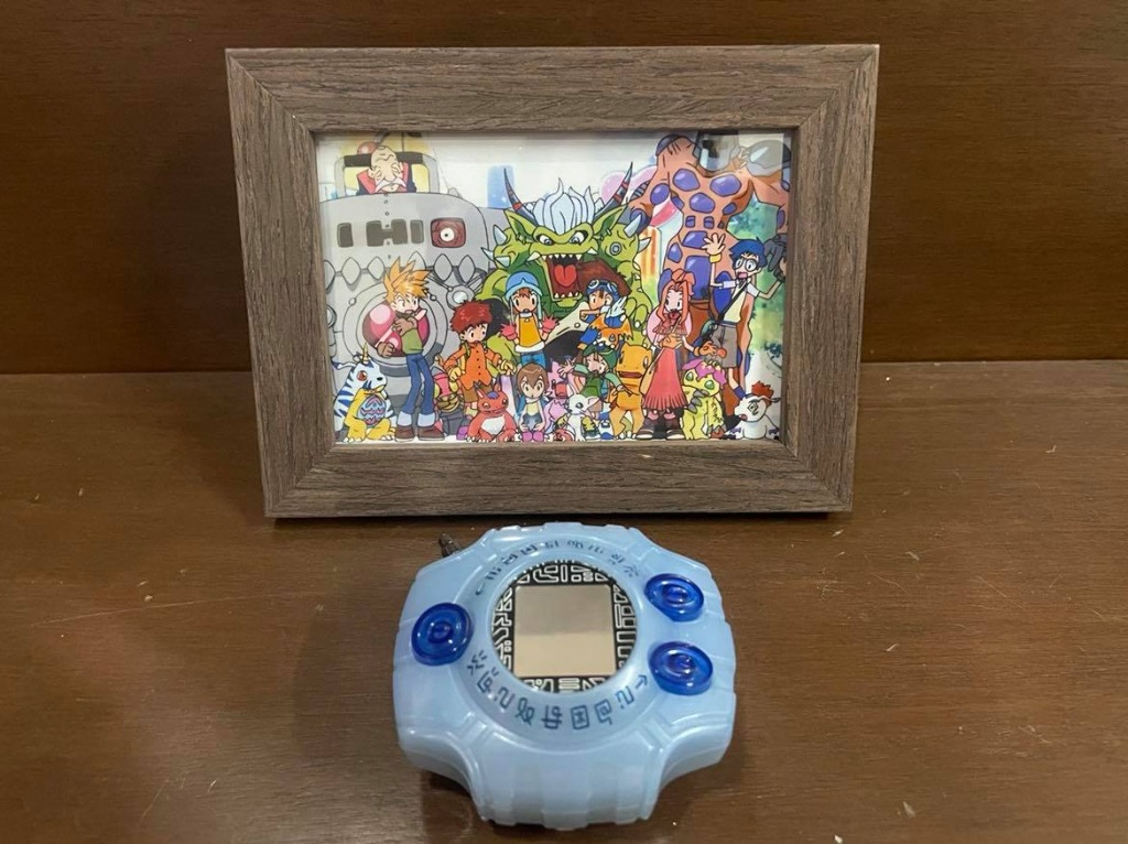 DIGIMON ADVENTURE: GATHERING PHOTO with PHOTO FRAME, Hobbies & Toys ...