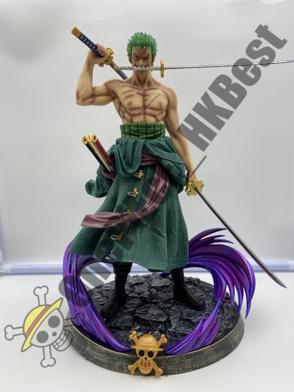 海賊王one Piece 三刀流索隆1 6 37cm 興趣及遊戲 玩具 遊戲類 Carousell