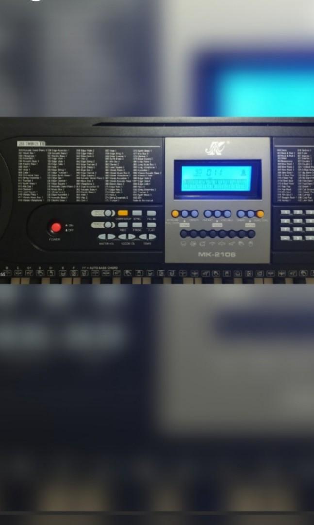 Electronic keyboard MK-2106.., Computers & Tech, Parts & Accessories ...
