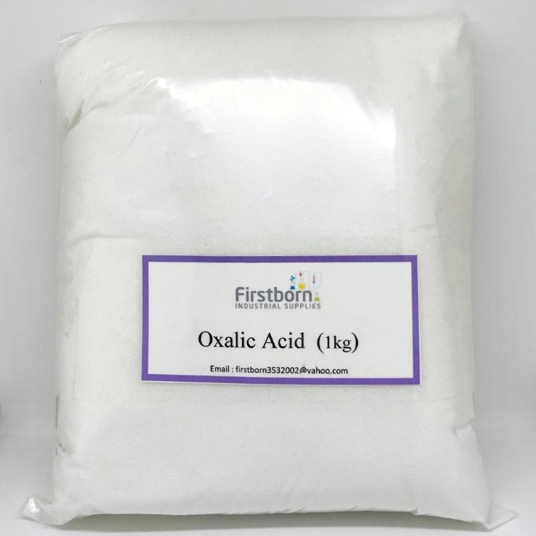 The Lab FIRSTBORN Oxalic Acid, 1 kg, 99.6 Minimum Purity stain remover tile cleaner rust