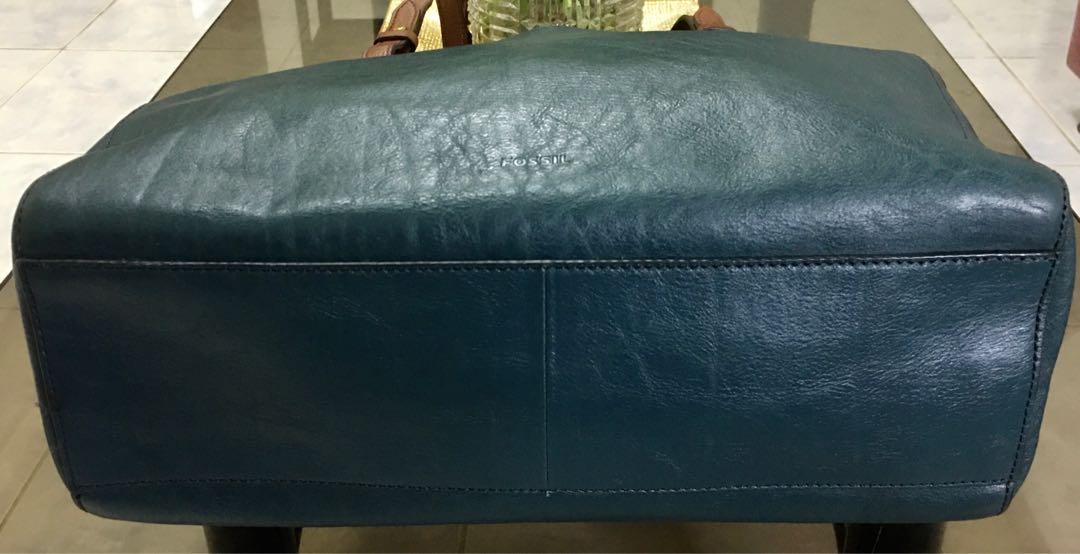 Fossil rachel tote spruce top