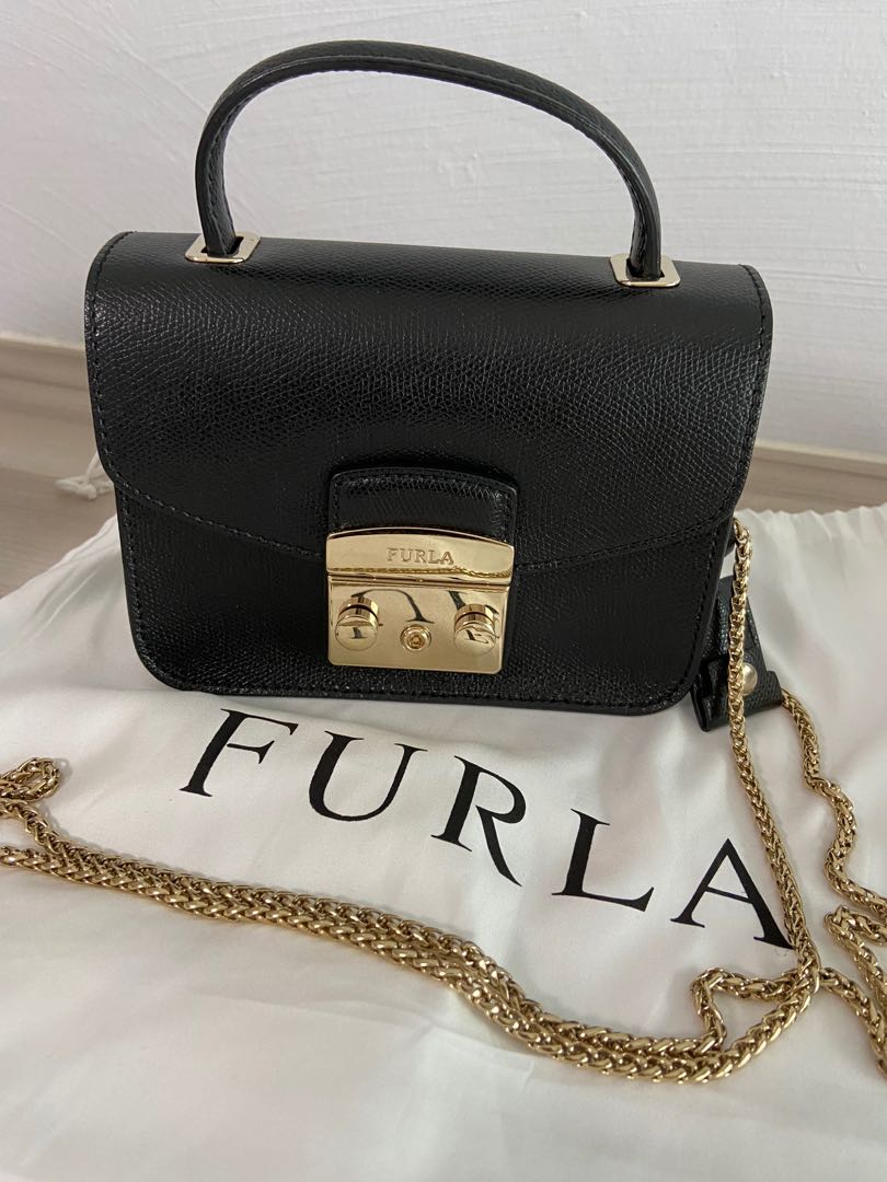 Furla Metropolis Top Handle Mini Crossbody Bag Luxury Bags
