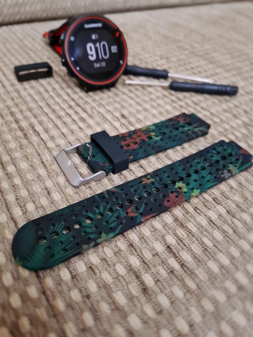 GARMIN Forerunner 220 230 235 620 630 735XT Silicone Band Watch