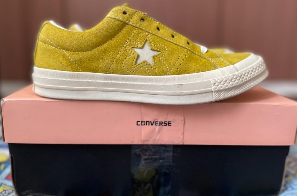 Converse x golf wang one star le fleur sulphur outlet shoes
