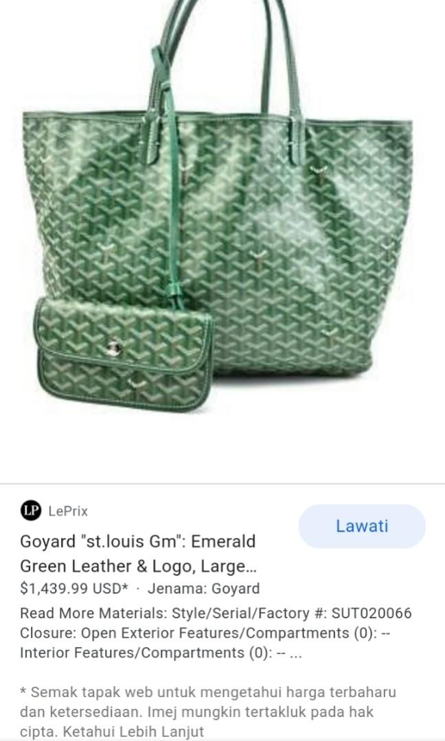 Harga goyard top tote bag