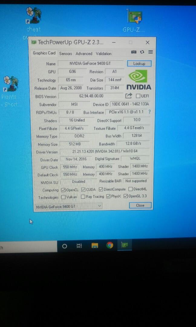 Nvidia gf sales 9400 gt