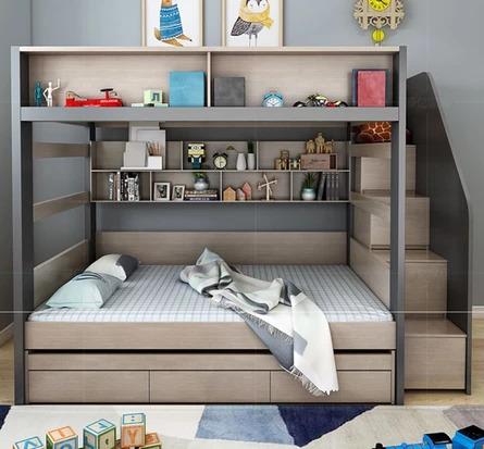 Double deck outlet design for kids