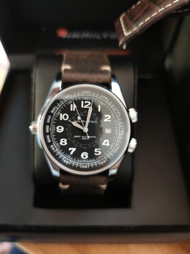 Hamilton gmt automatic 1000 hotsell ft