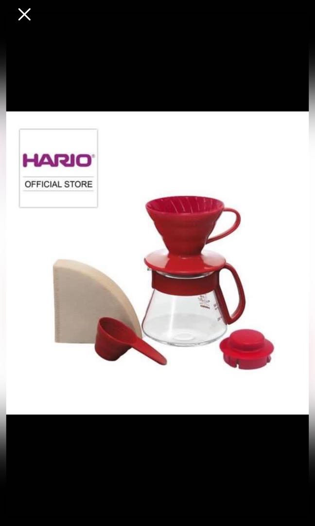 Hario V60 Coffee Dripper Set, Furniture & Home Living, Kitchenware