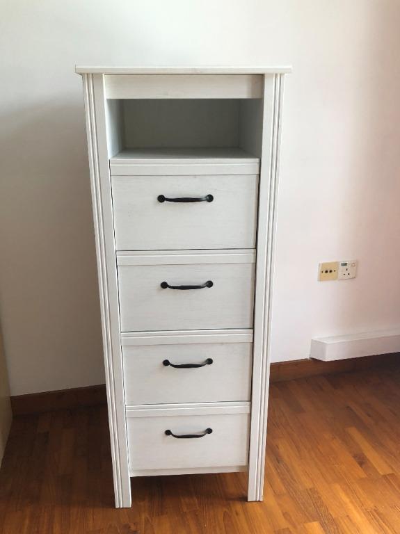 IKEA Brusali chest of 4 drawers and 1 shelve