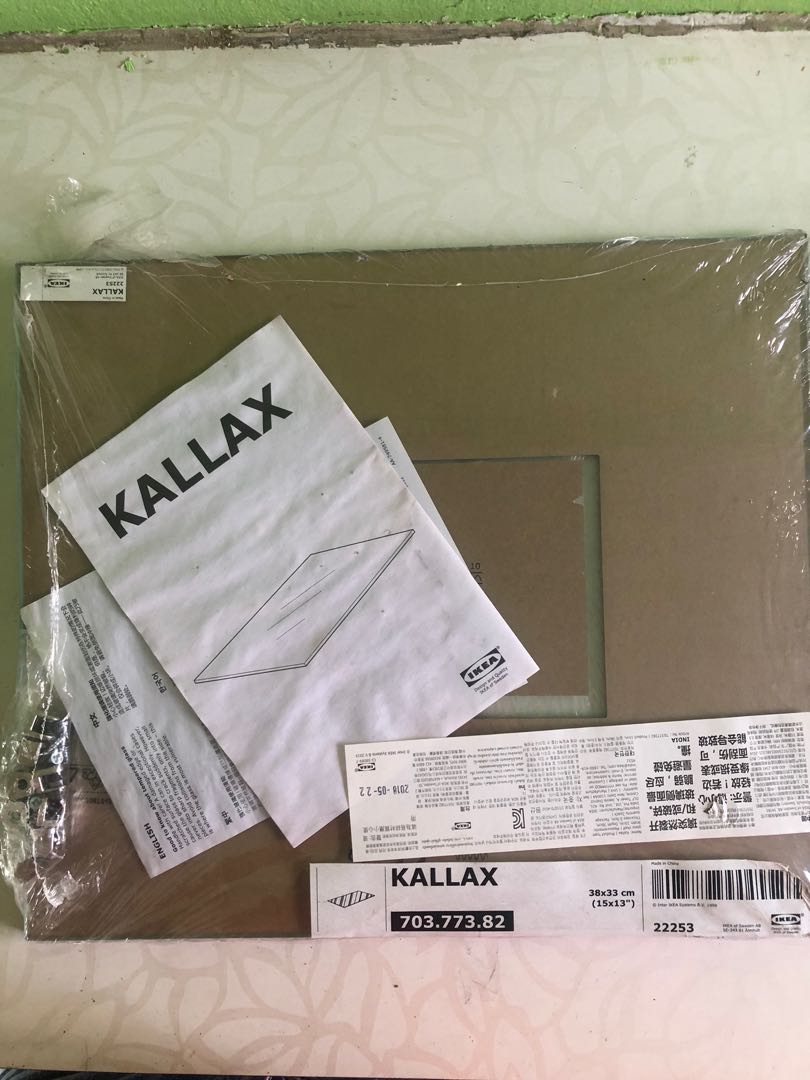 Ikea Kallax Glass shelves, Everything Else on Carousell