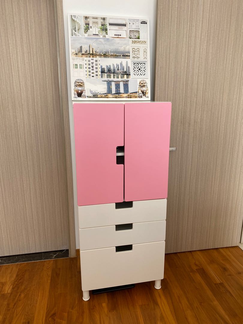 ikea stuva kids room cabinet drawers combo babies kids baby nursery kids furniture kids wardrobes storage on carousell
