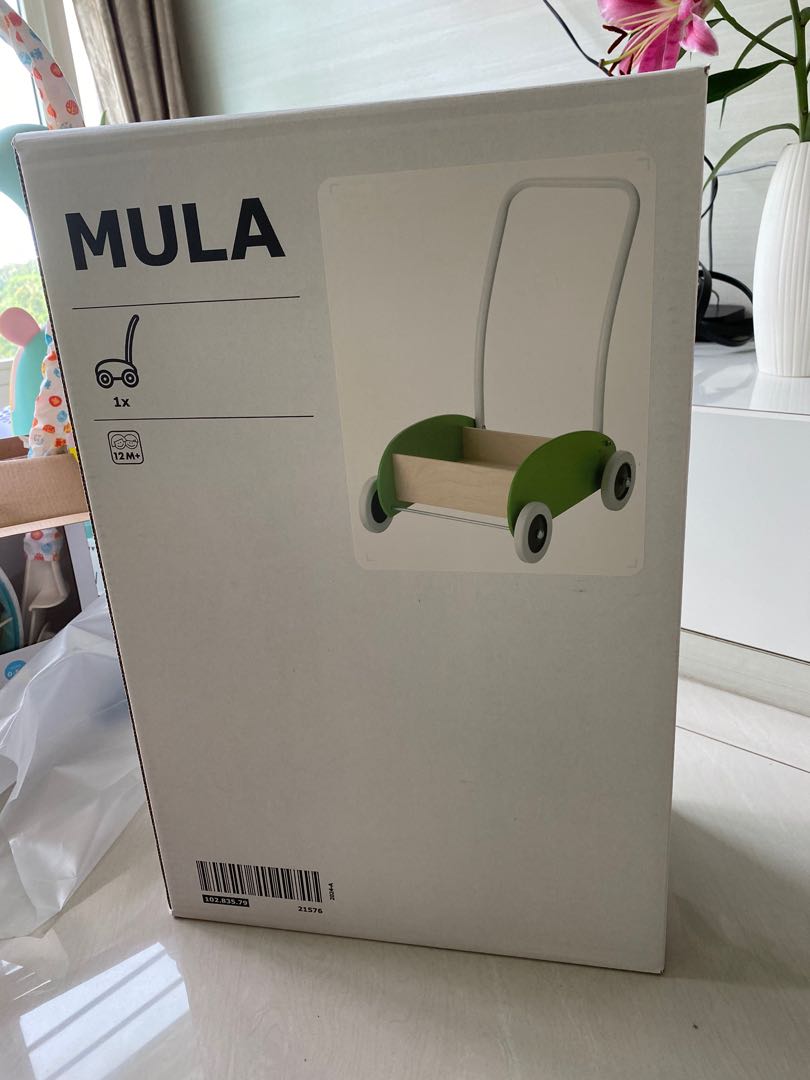 Ikea wooden baby walker / wagon, Babies & Kids, Baby Nursery & Kids