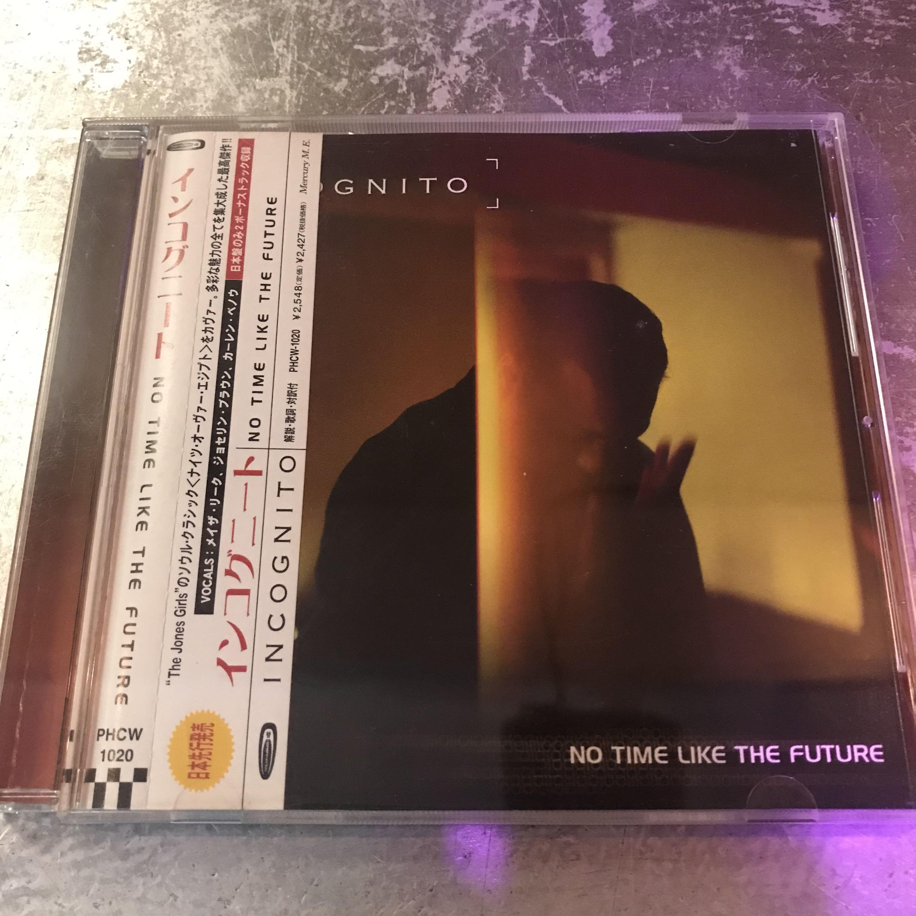 Incognito No Time Like The Future 英倫acid Jazz電音日本版二手cd 音樂樂器 配件 Cd S Dvd S Other Media Carousell