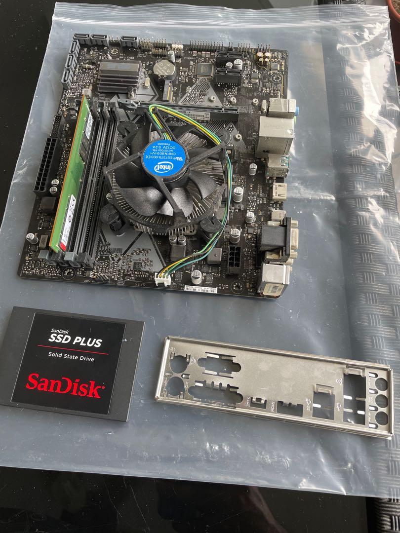 Inter I3 8100 Asus M360b A Motherboard Computers Tech Parts Accessories Computer Parts On Carousell