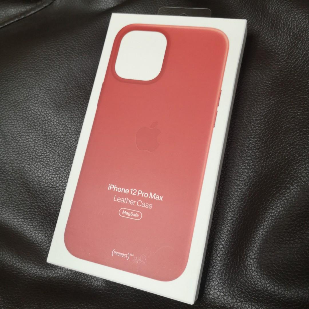 iPhone 12 | 12 Pro Leather Case with MagSafe - (PRODUCT)RED