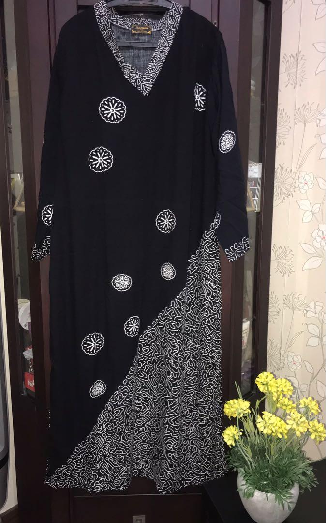 Kaftan Batik Lengan Panjang Sila Whastapp Admin Women S Fashion Clothes Dresses On Carousell
