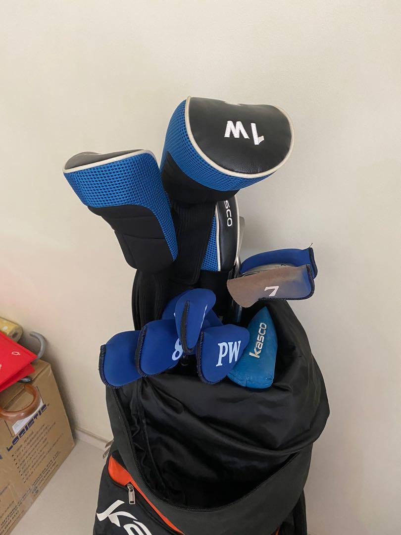 Kasco Golf Bag with Clubs, Sports Equipment, Sports & Games, Golf on
