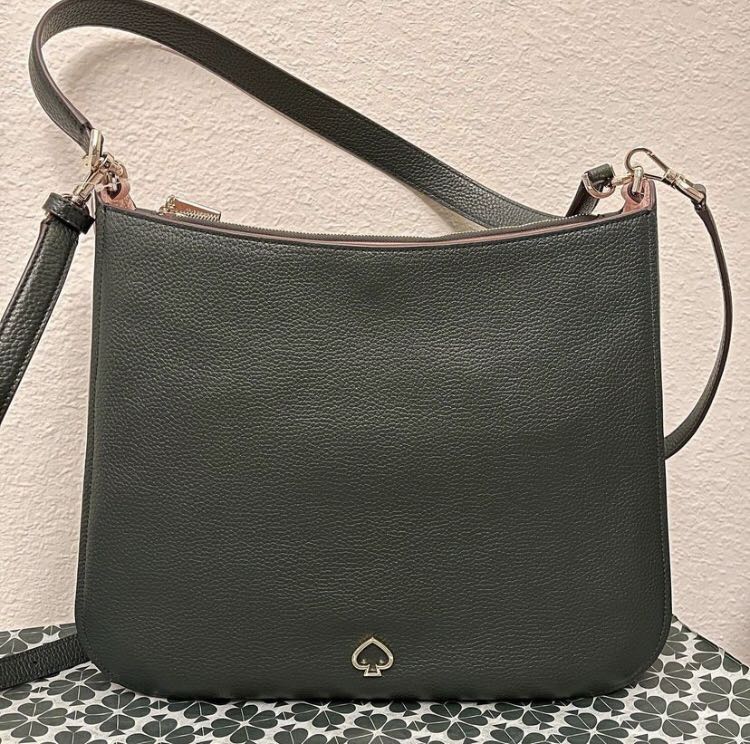 Kailee medium double compartment shoulder best sale