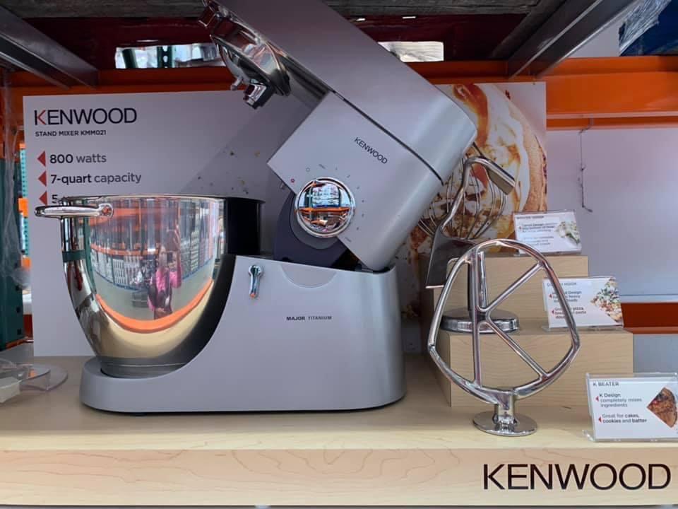Kenwood KMM021 Chef Major 7-Qt. Stand Mixer 800 Watts Titanium