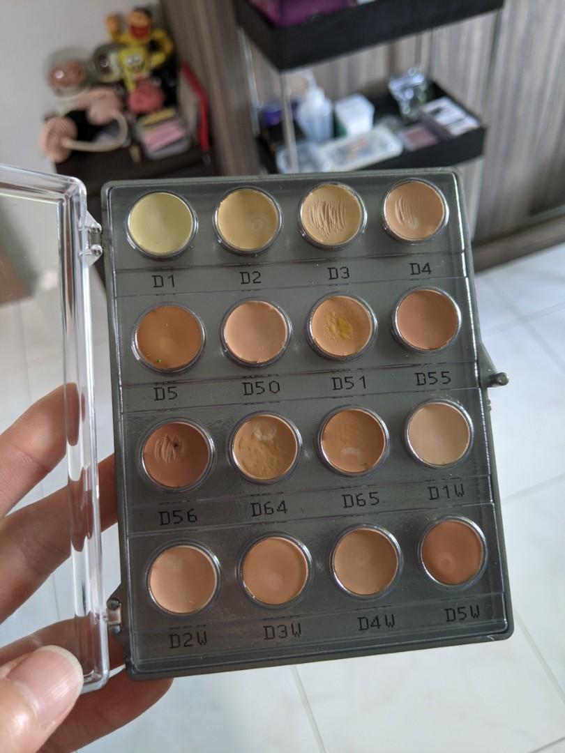Kryolan Derma Color Camouflage Palette, Beauty & Personal Care, Face