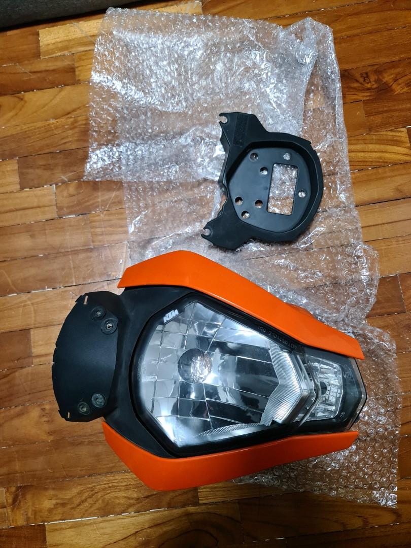 Duke 200 best sale headlight cover