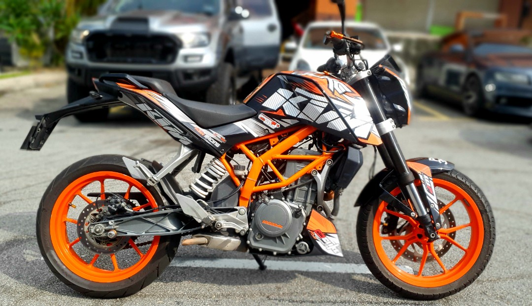 Duke 250 2015 outlet