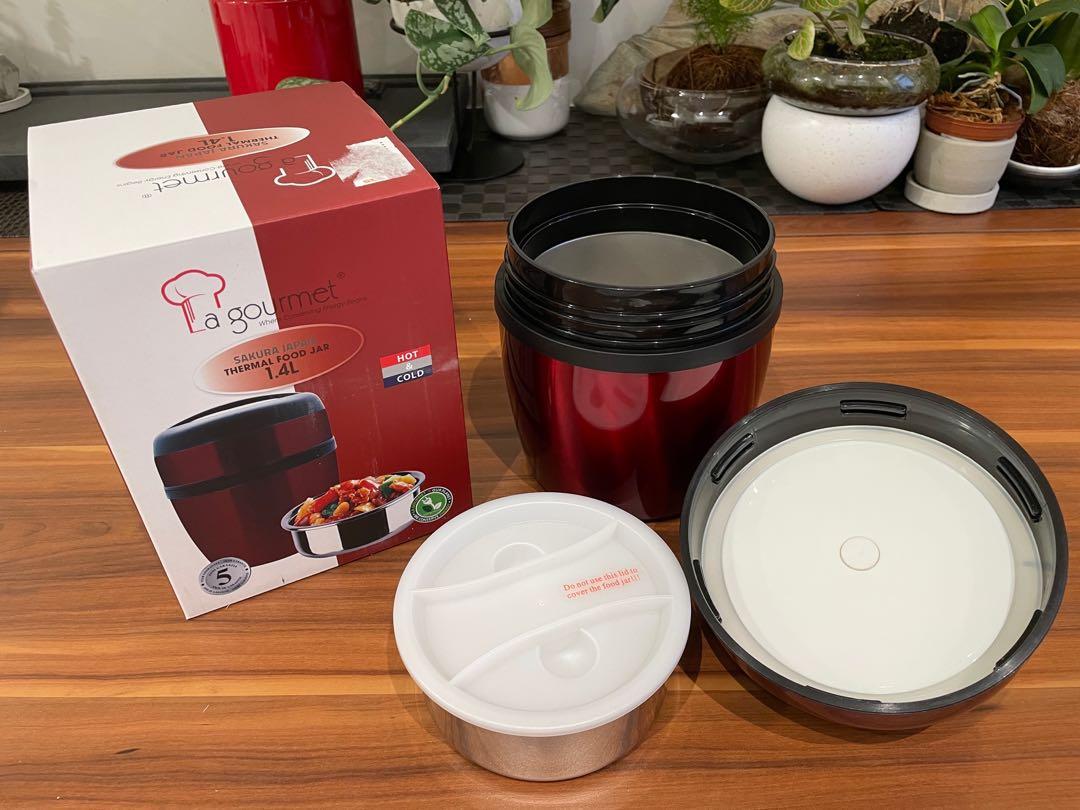 La gourmet sakura 1.4 l thermal hot sale food jar