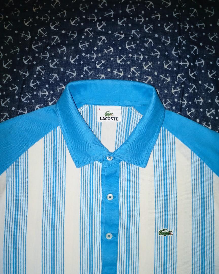 🇯🇵日本製Lacoste french style polo shirt #tidyformoney, 男裝