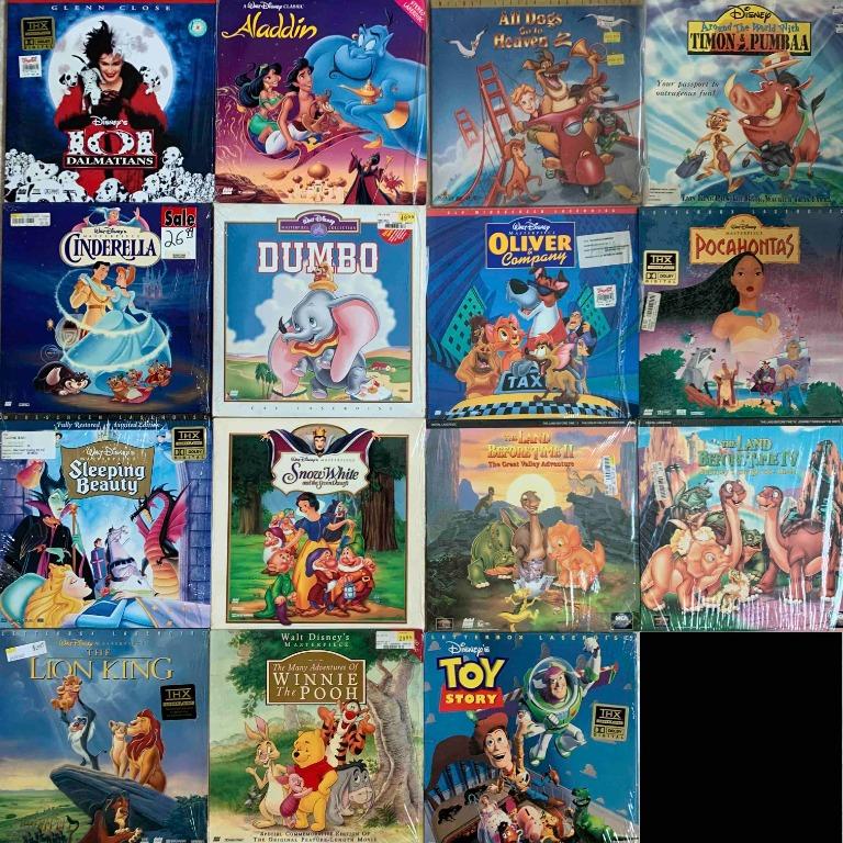 LaserDisc Kid Movies, Hobbies & Toys, Music & Media, CDs & DVDs on