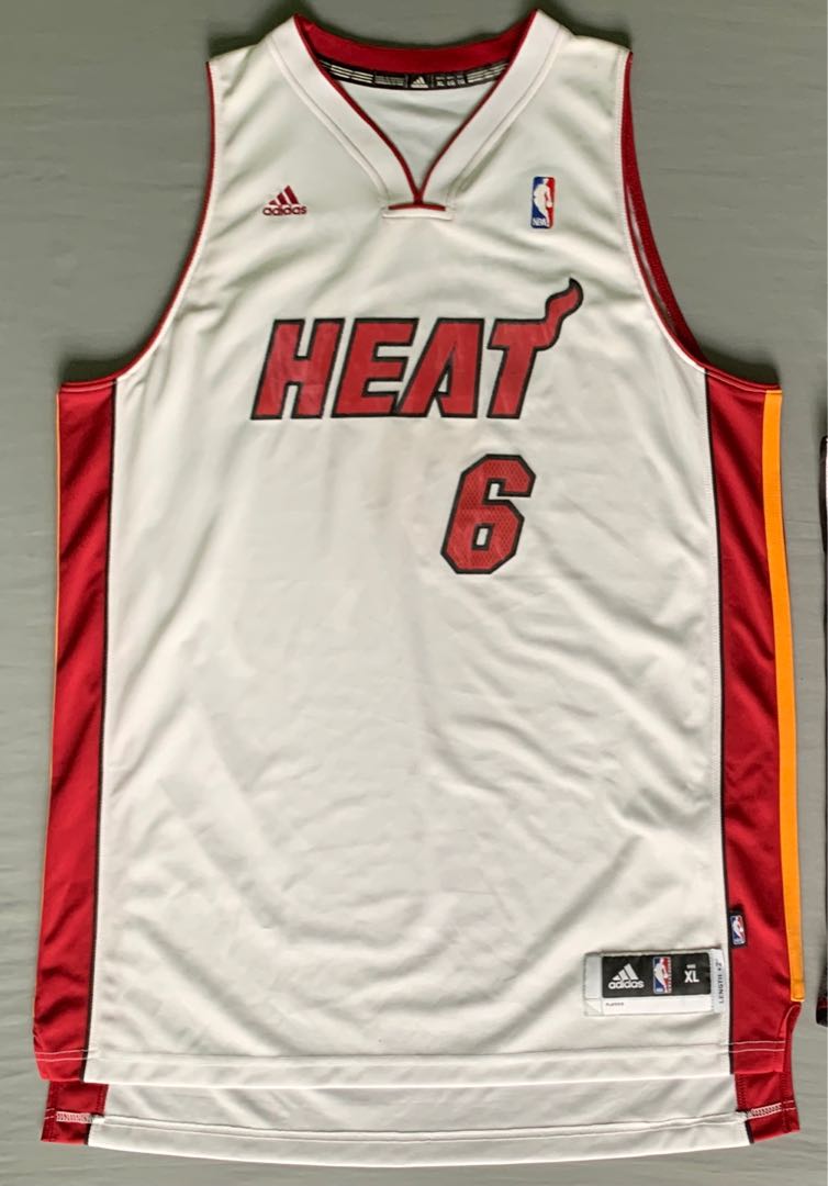 Adidas NBA Lebron James Miami Heat Jersey, Men's Fashion, Activewear on  Carousell