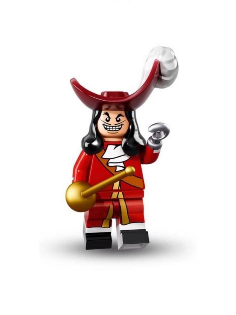 Lego Disney Minifigures Captain Hook, Hobbies & Toys, Toys & Games on  Carousell