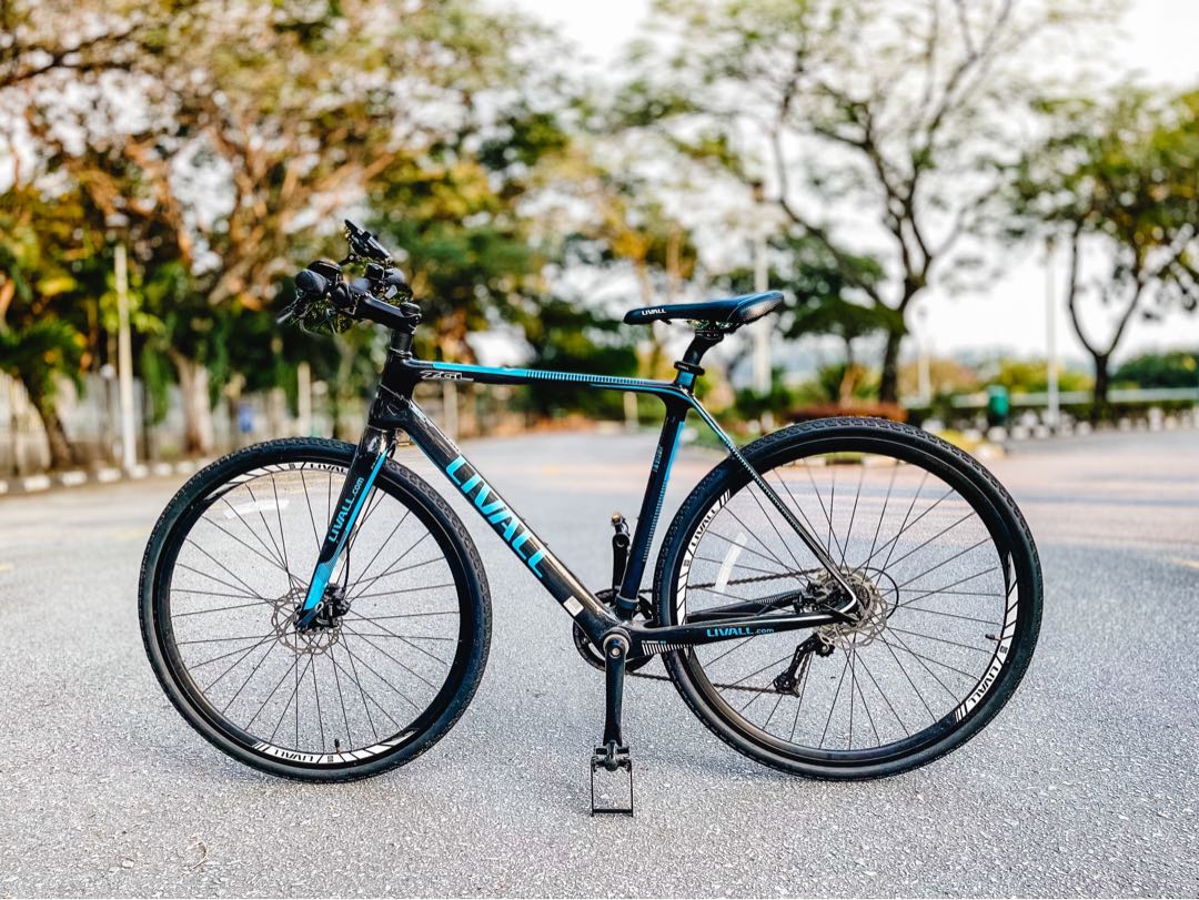 Livall O2 Mustang Carbon Bike