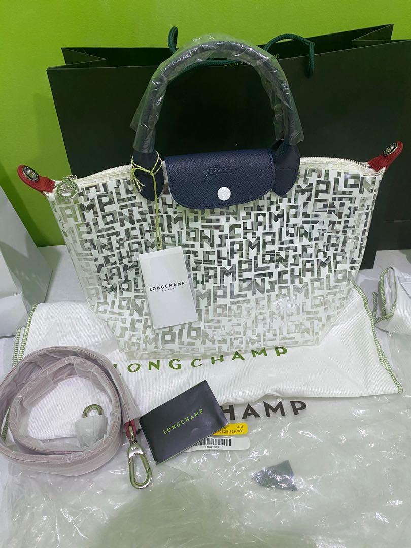 Longchamp transparent bag price discount
