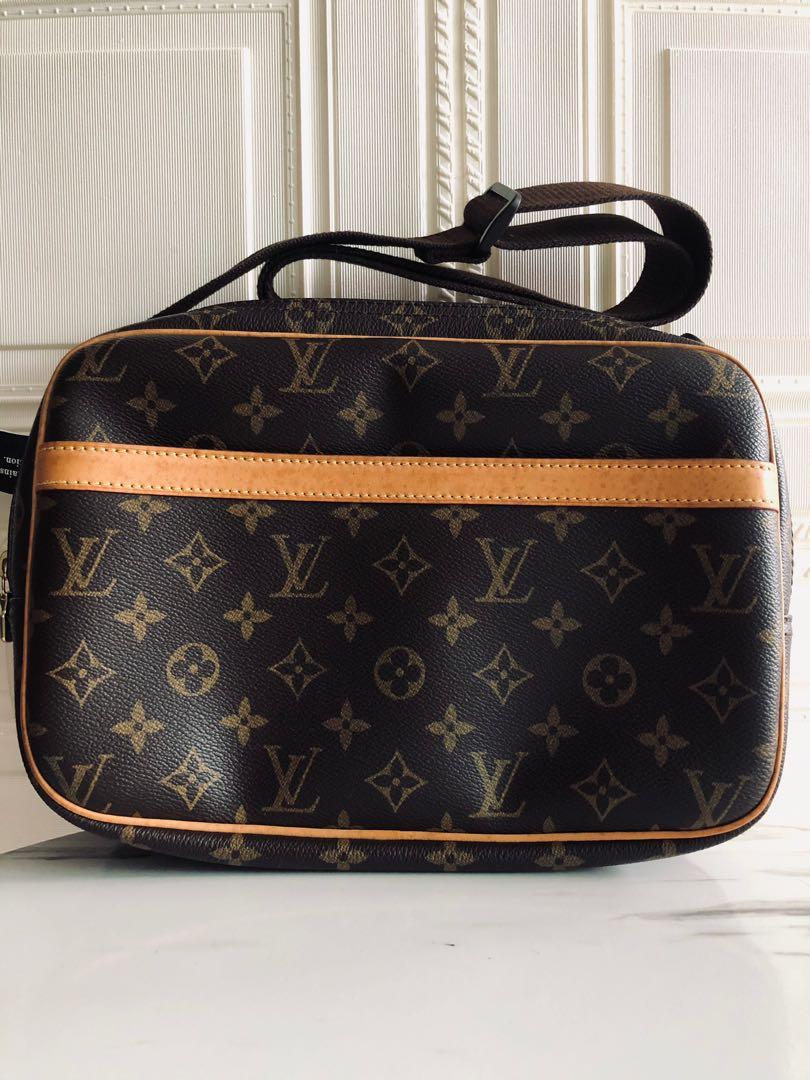 Authenticated Used Louis Vuitton Shoulder Bag Monogram Reporter PM