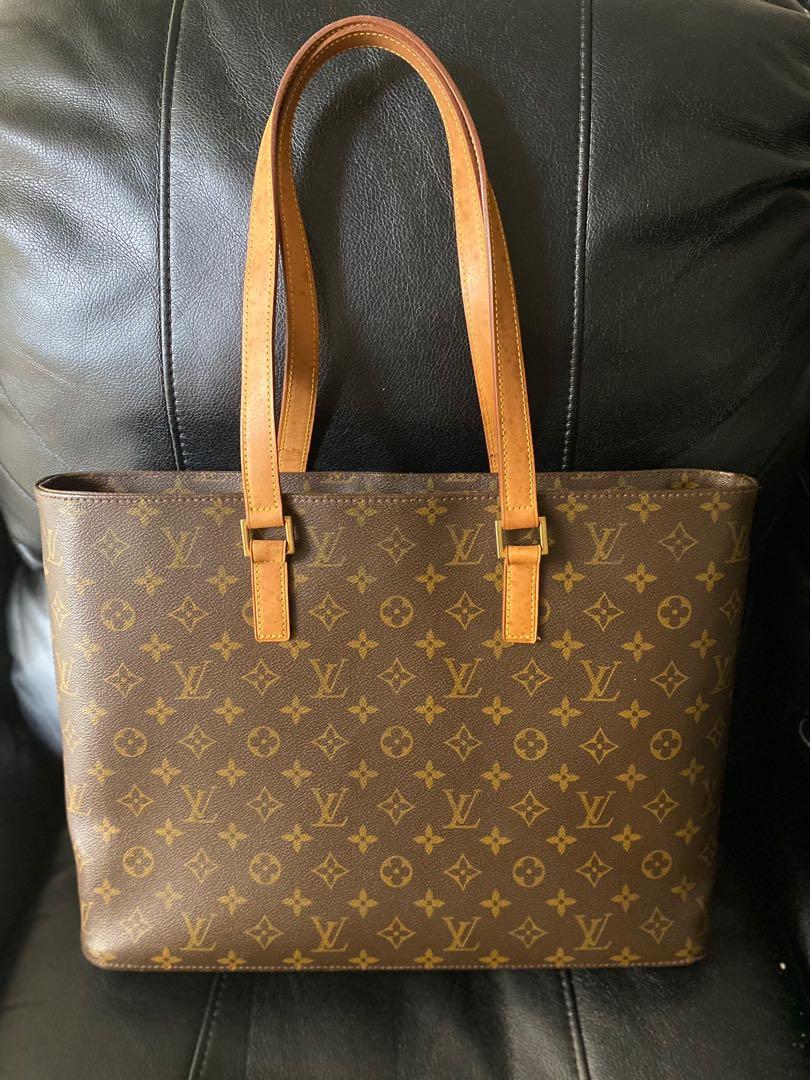 Vintage Authentic Louis Vuitton tote bag / laptop bag / large laptop / -  general for sale - by owner - craigslist