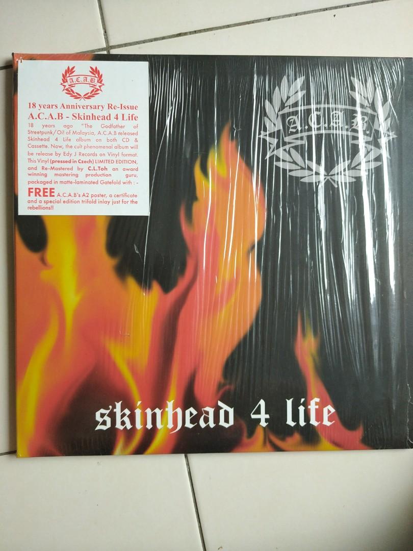 Lp Acab Skinhead 4 Life Music Media Cd S Dvd S Other Media On Carousell