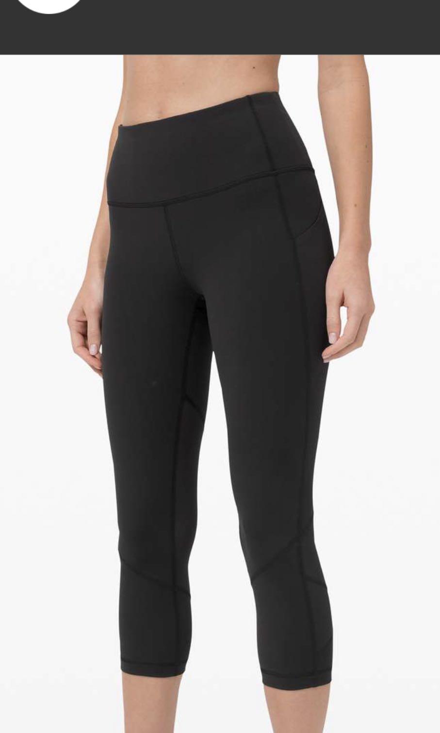 Lululemon Pace Rival High-Rise Crop 22, Women's Fashion, Activewear on  Carousell