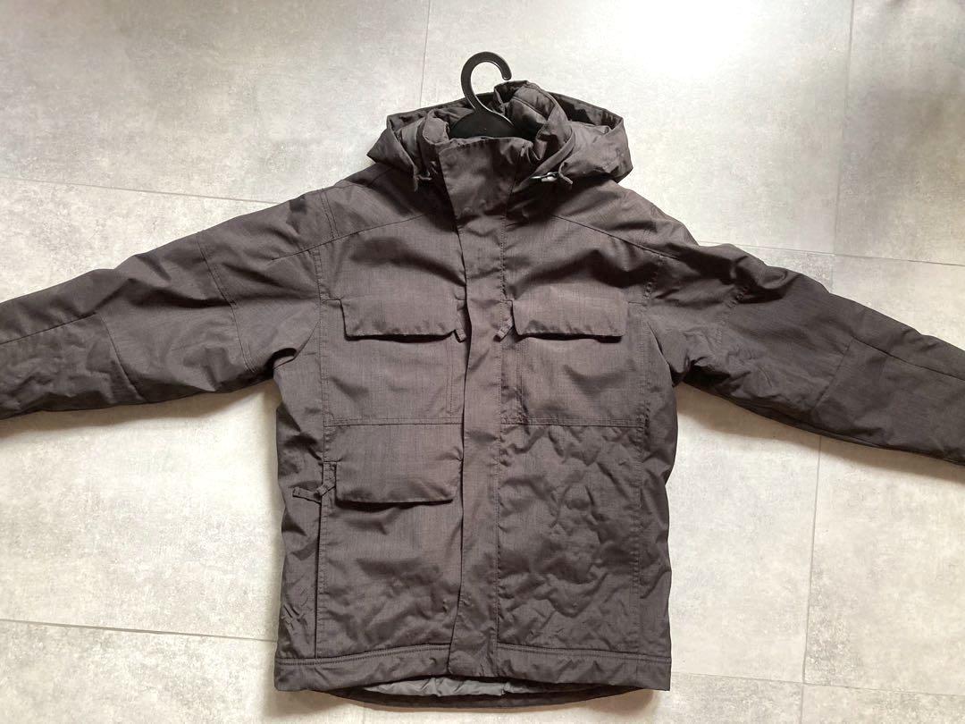 Machine Washable Waterproof Goose Down Jacket NAU Blazing V1 in Warm Gray Men s Fashion Coats Jackets and Outerwear on Carousell