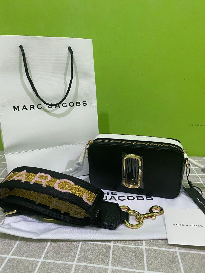 MARC JACOBS Snapshot Camera Bag- New Black Multi