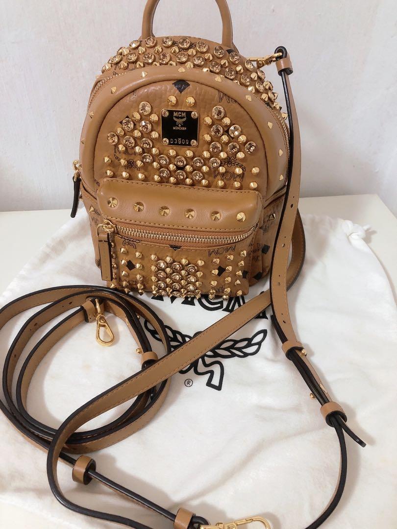 MCM Small Backpack Sling bag