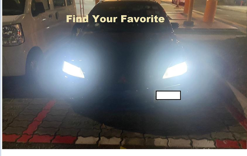 Mitsubishi Lancer GLX (CS3) model H4 LED headlight Bulb T8 brand ...