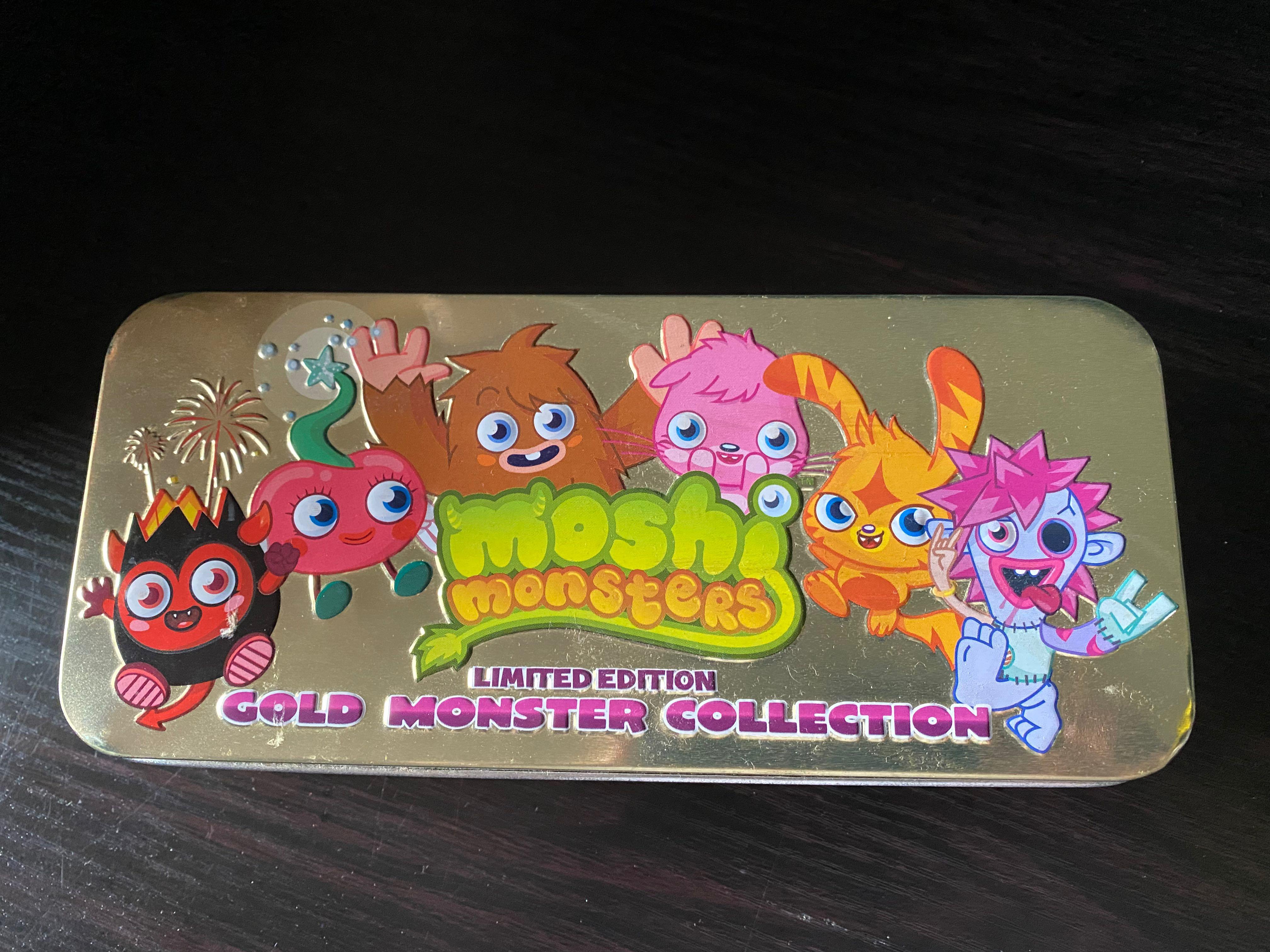 Moshi Monsters Limited Edition Gold (Category: Character Goods) located in Manila. Submitted by daaaaaaan_ (Listing ID 1090030968, Image 1). Description: Payment Methods: Gcash (Payment First), COD.