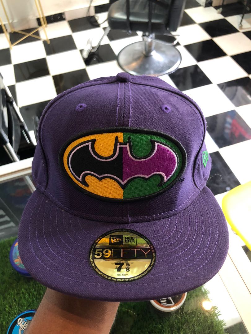 NEW ERA BATMAN FULL CAP, Men's Fashion 