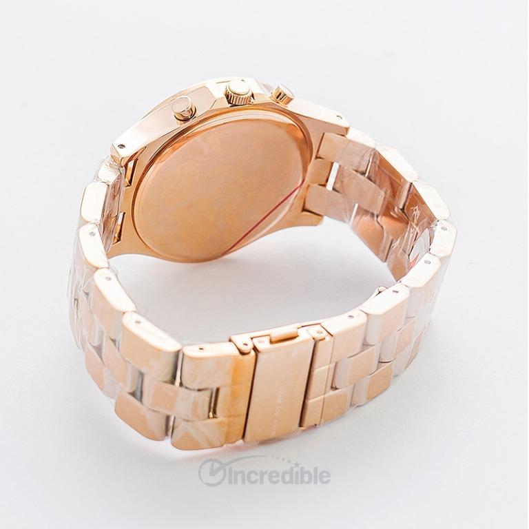 NEW Marc By Marc Jacobs Ladies Rose Gold Henry Glitz 38mm MBM3118 Luxury Watches on Carousell