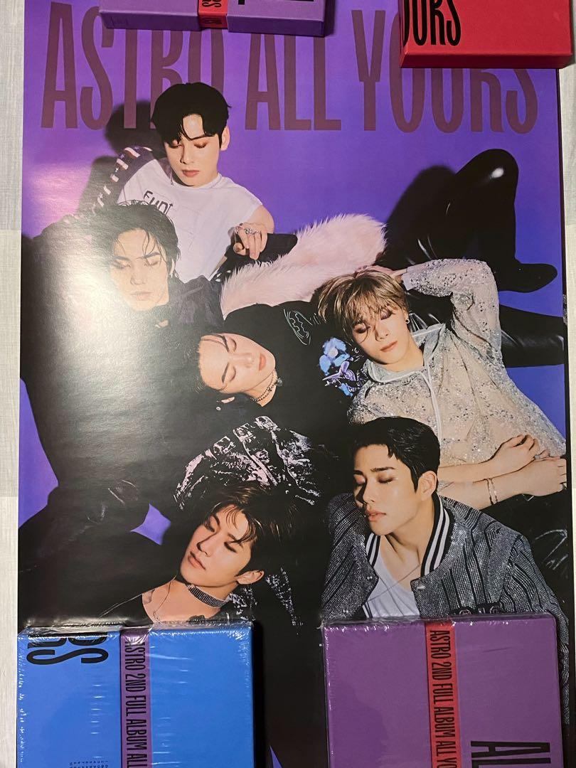 Official ASTRO All Yours album pre order benefit posters, Hobbies  Toys,  Memorabilia  Collectibles, K-Wave on Carousell