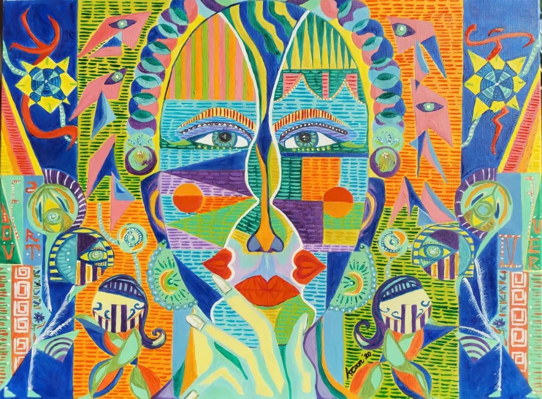 OIL ON CANVAS PAINTING (Category: Frames & Pictures) located in Cebu City. Submitted by thecherub (Listing ID 1090222722, Image 2). Description: - 24x31 inches - oil on canvas -negotiable -painted by Cebuana artist, Antonette Loon.