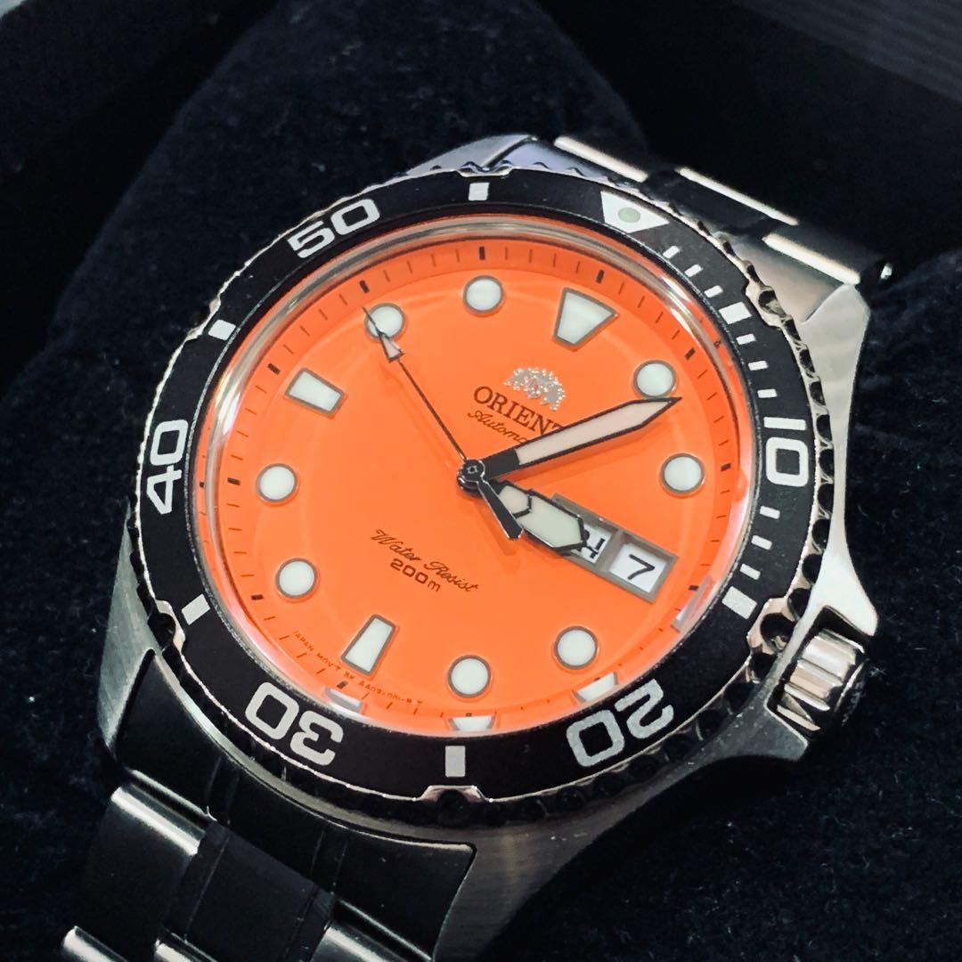 Orient ray raven deals 2 orange
